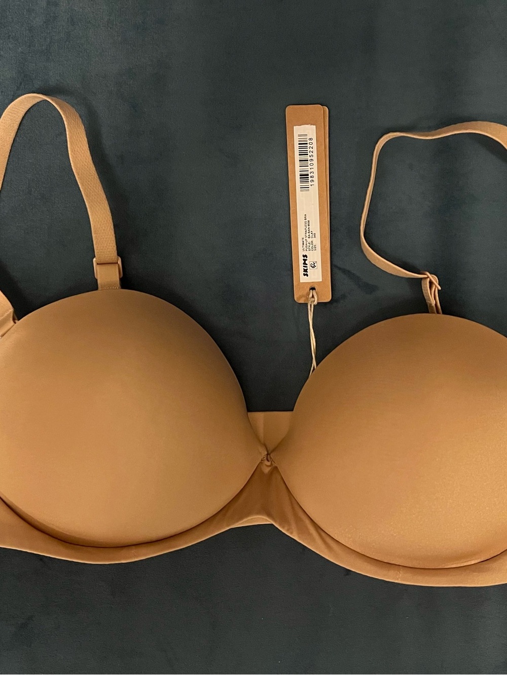 SKIMS Ultimate Push-Up Strapless Bra | Clay | 34B